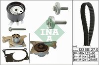 Schaeffler INA 530019732 - Bomba de agua + kit correa distribución