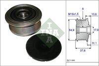 Schaeffler INA 535012310 - Rueda libre alternador