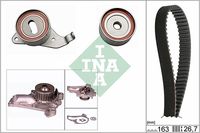 Schaeffler INA 530026830 - Bomba de agua + kit correa distribución