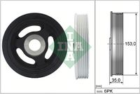 Schaeffler INA 544010410 - Polea, cigüeñal