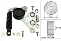 Schaeffler INA 533011810 - Kit de reparación, brazo tensor, correa poli V