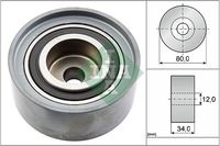 Schaeffler INA 532052710 - Polea inversión/guía, correa distribución