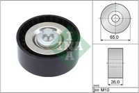 Schaeffler INA 532057010 - Unidades accionadas: Alternador<br>Equipamiento de vehículo: para vehículos sin aire acondicionado<br>Diámetro [mm]: 109<br>Ancho [mm]: 26,4<br>Número de nervaduras: 6<br>SVHC: No existen sustancias SVHC<br>