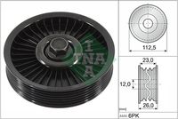 Schaeffler INA 532059410 - Ancho [mm]: 26,00<br>Número de nervaduras: 6<br>Diámetro exterior [mm]: 112,50<br>