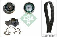 Schaeffler INA 530043030 - Material rotor de la bomba: Metal<br>Número de dientes: 207<br>Correas: con perfil redondeado de dientes<br>Peso [kg]: 2,07<br>