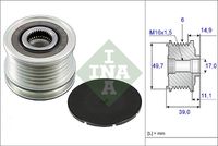 Schaeffler INA 535005010 - Rueda libre alternador