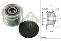 Schaeffler INA 535 0059 10 - Rueda libre alternador