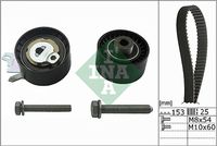 Schaeffler INA 530047110 - cant. correas: 1<br>Ancho 1 [mm]: 25<br>cantidad de rodillos de rodadura: 2<br>Nº de dientes 1: 153<br>