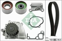 Schaeffler INA 530047730 - Bomba de agua + kit correa distribución