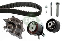 Schaeffler INA 530048930 - Bomba de agua + kit correa distribución