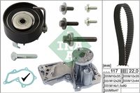 Schaeffler INA 530049530 - Bomba de agua + kit correa distribución