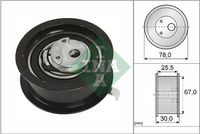 Schaeffler INA 531025130 - Polea tensora, correa dentada