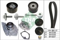 Schaeffler INA 530063830 - Bomba de agua + kit correa distribución