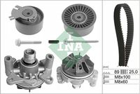 Schaeffler INA 530019830 - Bomba de agua + kit correa distribución