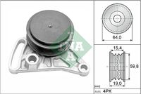 Schaeffler INA 531030910 - Polea tensora, correa poli V