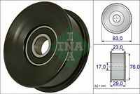 Schaeffler INA 532073010 - Polea inversión/guía, correa poli V