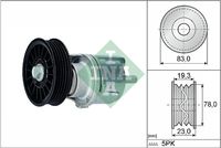 Schaeffler INA 534018510 - Tensor de correa, correa poli V