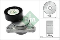 Schaeffler INA 534029010 - Tensor de correa, correa poli V