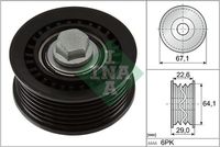 Schaeffler INA 532107610 - Polea inversión/guía, correa poli V