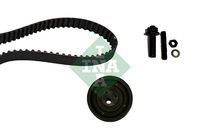 Schaeffler INA 530000310 - nº de motor desde: 378 365<br>Ancho [mm]: 25,4<br>Número de dientes: 137<br>Correas: con perfil redondeado de dientes<br>Peso [kg]: 0,302<br>Equipos/Rodillos: incl. rodillo tensor<br>para OE N°: 028 198 119 A<br>