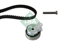 Schaeffler INA 530000410 - nº de motor desde: 02J22350<br>Ancho [mm]: 17<br>Número de dientes: 111<br>Artículo complementario / información complementaria 2: con tornillo<br>Correas: con perfil redondeado de dientes<br>Peso [kg]: 0,52<br>