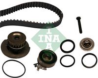 Schaeffler INA 530 0004 30 - Bomba de agua + kit correa distribución