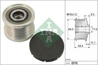 Schaeffler INA 535007510 - Rueda libre alternador