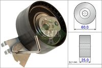 Schaeffler INA 531057210 - Polea tensora, correa dentada