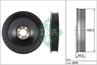 Schaeffler INA 544015710 - Polea, cigüeñal