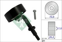 Schaeffler INA 531078310 - Polea tensora, correa poli V