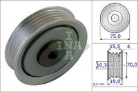 Schaeffler INA 531084510 - Polea tensora, correa poli V