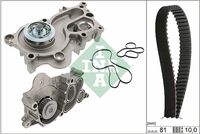 Schaeffler INA 530074430 - Bomba de agua + kit correa distribución