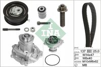 Schaeffler INA 530037731 - Ancho [mm]: 25,4<br>Número de dientes: 137<br>Superficie: recubierto con PTFE (politetrafluoroetileno)<br>Correas: con perfil redondeado de dientes<br>Peso [kg]: 1,383<br>