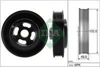 Schaeffler INA 544012610 - Polea, cigüeñal