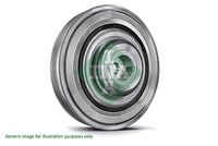 Schaeffler INA 544051010 - Artículo complementario / información complementaria 2: con atenuación<br>Artículo complementario/Información complementaria: sin accesorios<br>Material: Metal<br>Número de canales: 7<br>Diámetro exterior [mm]: 146<br>Diámetro interior [mm]: 28<br>Ancho [mm]: 63<br>Número de nervaduras 2: 3<br>