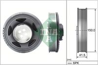 Schaeffler INA 544012910 - Polea, cigüeñal