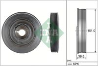 Schaeffler INA 544009010 - Polea, cigüeñal