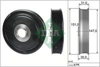 Schaeffler INA 544011010 - Polea, cigüeñal