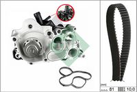 Schaeffler INA 530074330 - Bomba de agua + kit correa distribución