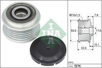 Schaeffler INA 535035910 - Número de canales: 5<br>Diámetro exterior [mm]: 55<br>Diámetro interior [mm]: 17<br>Ancho [mm]: 34,1<br>