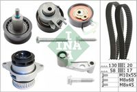 Schaeffler INA 530008930 - Bomba de agua + kit correa distribución