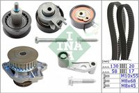 Schaeffler INA 530008931 - Bomba de agua + kit correa distribución