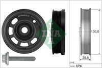 Schaeffler INA 544017420 - Kit poleas, cigüeñal