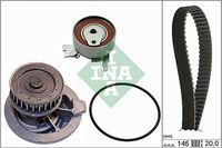 Schaeffler INA 530014730 - Bomba de agua + kit correa distribución