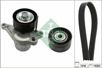 Schaeffler INA 529035310 - Unidades accionadas: Alternador<br>Calefacción / Refrigeración: para vehículos con calefacción extra<br>Árboles impulsión / secundarios: para mando auxiliar<br>Longitud 1 [mm]: 2053<br>Número de nervaduras: 7<br>Artículo complementario / información complementaria 2: Revisar/sustituir poleas libres del alternador<br>SVHC: No existen sustancias SVHC<br>