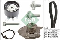 Schaeffler INA 530019731 - Bomba de agua + kit correa distribución