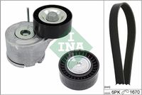 Schaeffler INA 529038010 - Unidades accionadas: Alternador<br>Equipamiento de vehículo: para vehículos con climatizador<br>Norma de emisiones: Euro 5<br>