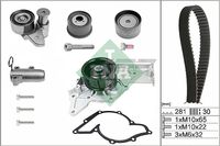 Schaeffler INA 530048030 - Bomba de agua + kit correa distribución