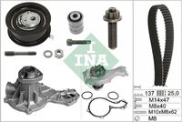 Schaeffler INA 530037730 - Bomba de agua + kit correa distribución