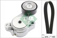 Schaeffler INA 529 0340 10 - Juego de correas trapeciales poli V